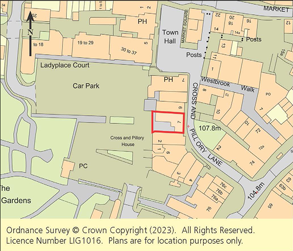 Lot: 75 - FREEHOLD TOWN CENTRE OFFICE BUILDING WITH POTENTIAL AND PARKING -